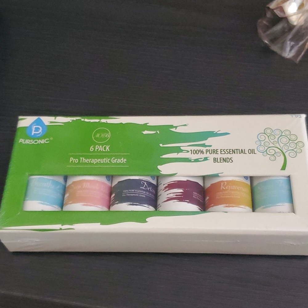 Essential oils 6 pack scents above
